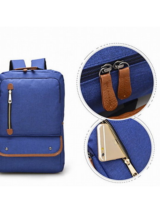 Fashion Unisex Canvas / Polyester Weekend Bag Backpack / Sports & Leisure Bag / Travel Bag-Multi-color