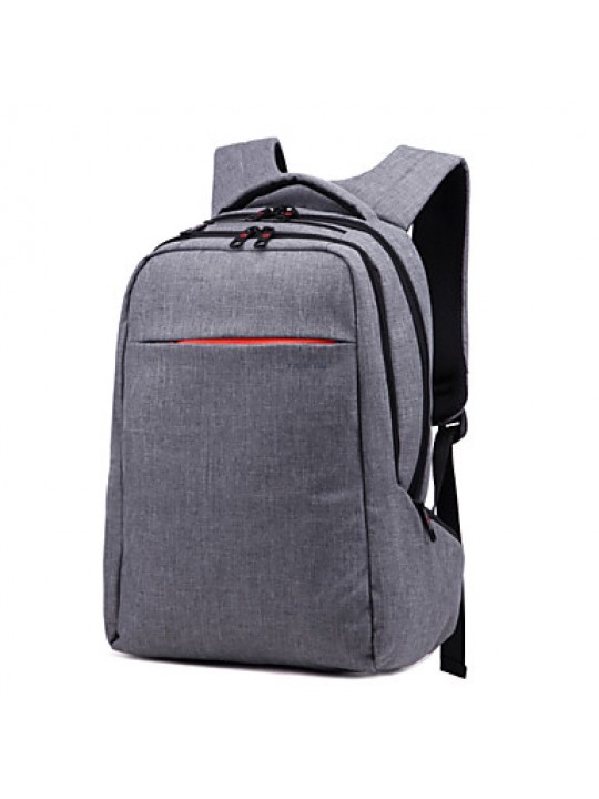 Authentic Unisex Nylon Sports Laptop Backpack -Color Light Grey
