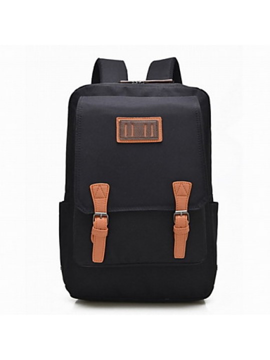 Fashion Unisex Canvas / Polyester Baguette Backpack / Sports & Leisure Bag / Travel Bag-Multi-color